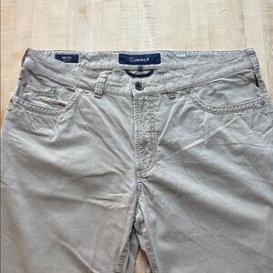 Atelier Gardeur Pants Men’s 38x34 Khaki Nevio Regular Fit Chinos